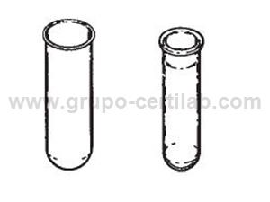 TUBO POLICARBONATO 50 ml - PC FLANGED (25 TUBOS)